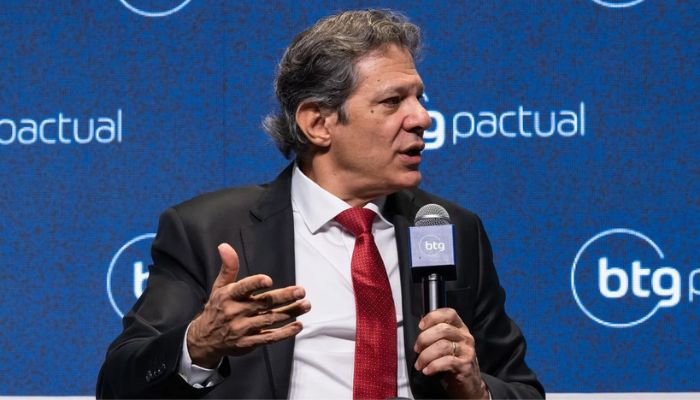 © BTG Pactual/Divulgação Haddad diz que política fiscal não depende apenas do governo federal